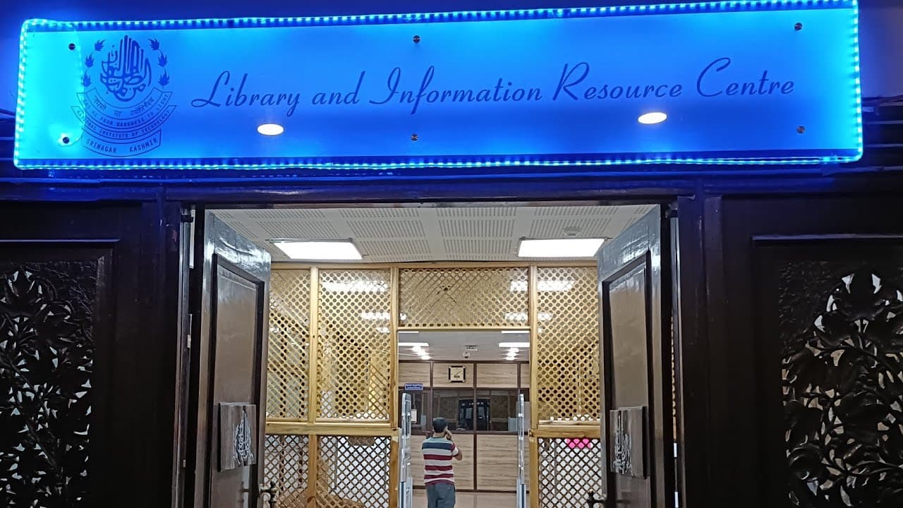 NIT Srinagar academic infrastrcutre photo 7